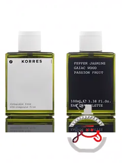 پِپَر جَسْمین گایاک وود پَشِن فروت کورِس | pepper jasmine gaiac wood passion fruit korres